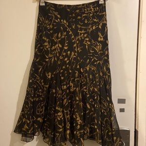 Ralph Lauren vintage silk skirt